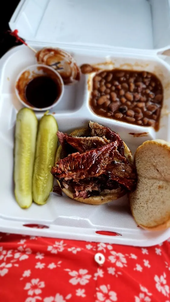 Pulled Pork and Brisket